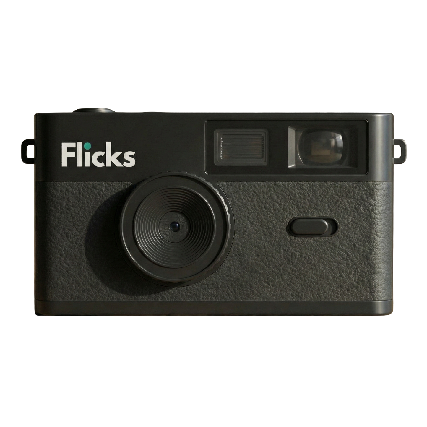 Flicks Retro genbrugeligt engangskamera vist forfra