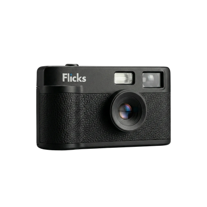 Flicks Explorer robust retro kamera vist forfra