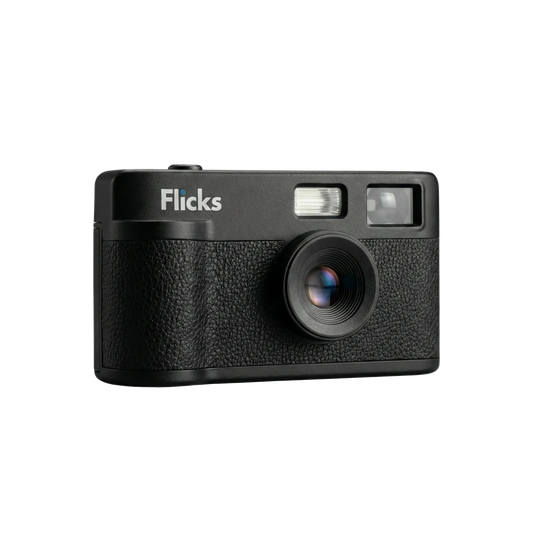 Flicks Explorer robust retro kamera vist forfra