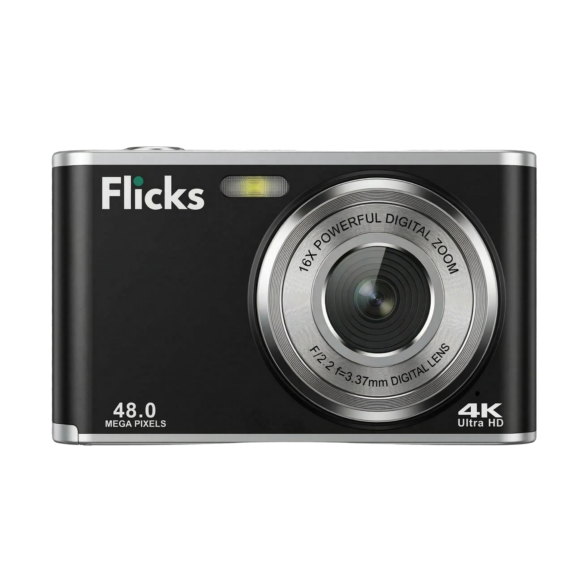 Flicks Digital Y2K kamera vist forfra