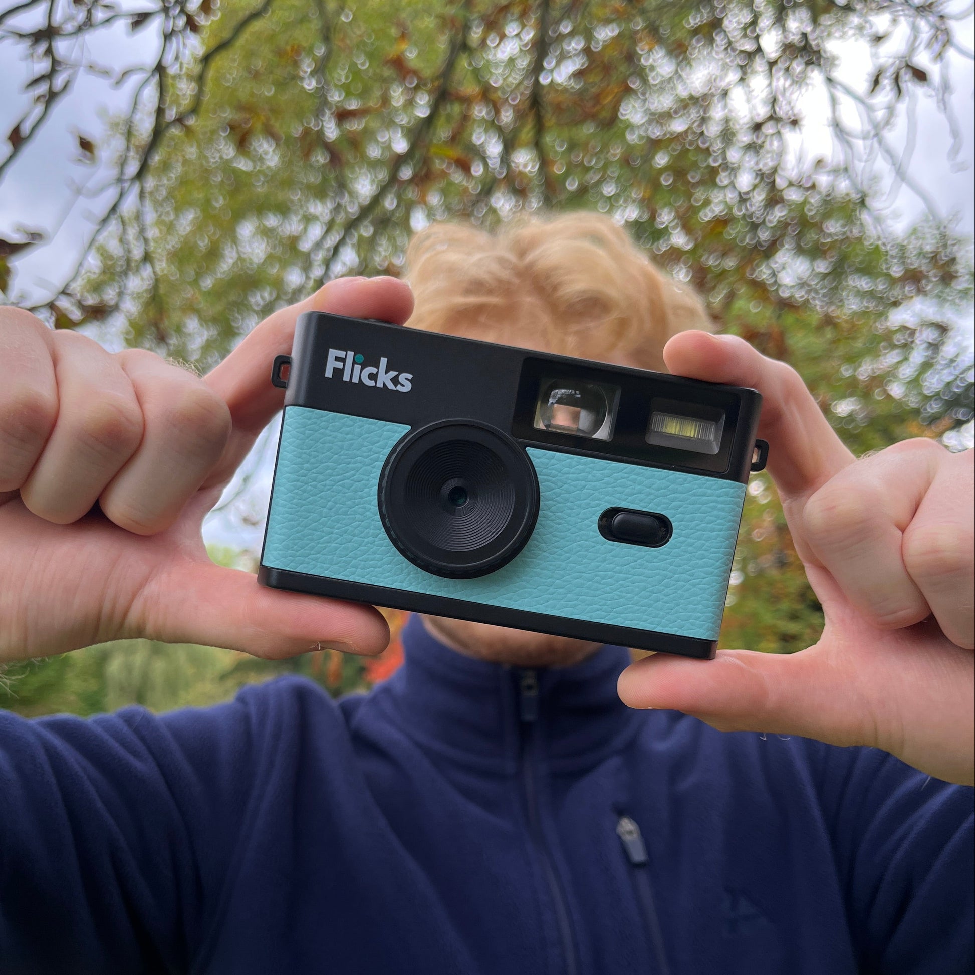 Flicks kamera i lommen klar til brug